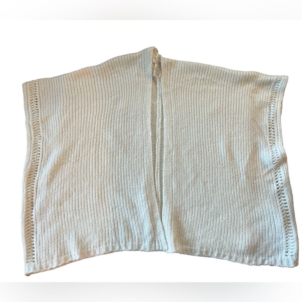 Lucky Brand poncho-style knit sweater, OS